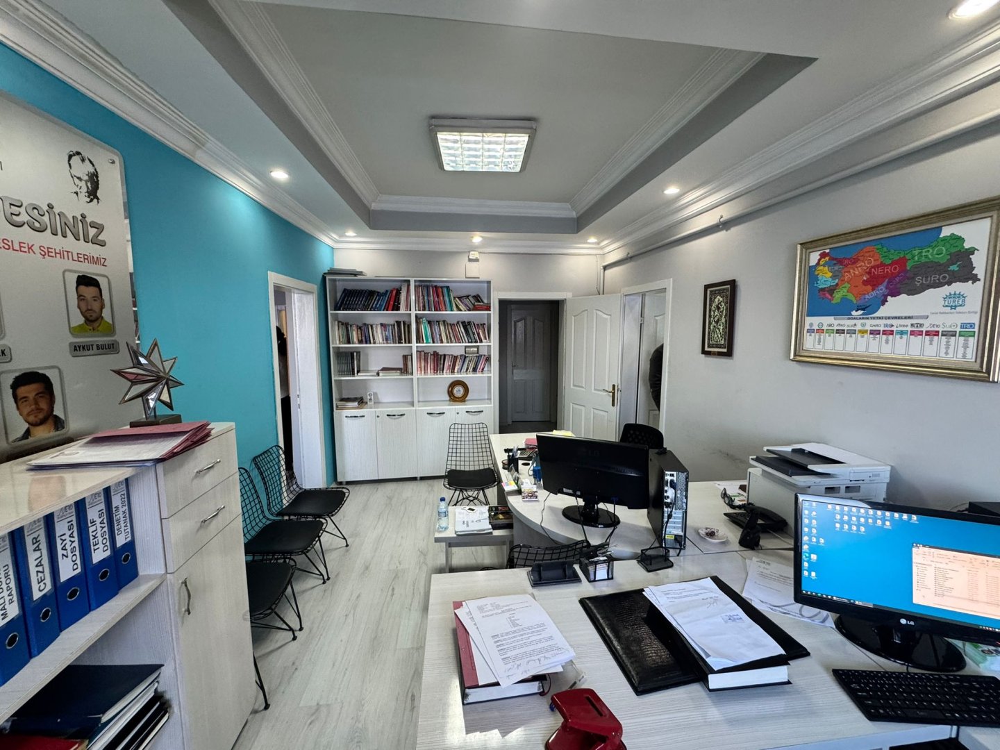 MUHASEBECİLER İŞ MERKEZİNDE 2+1 SATILIK OFİS