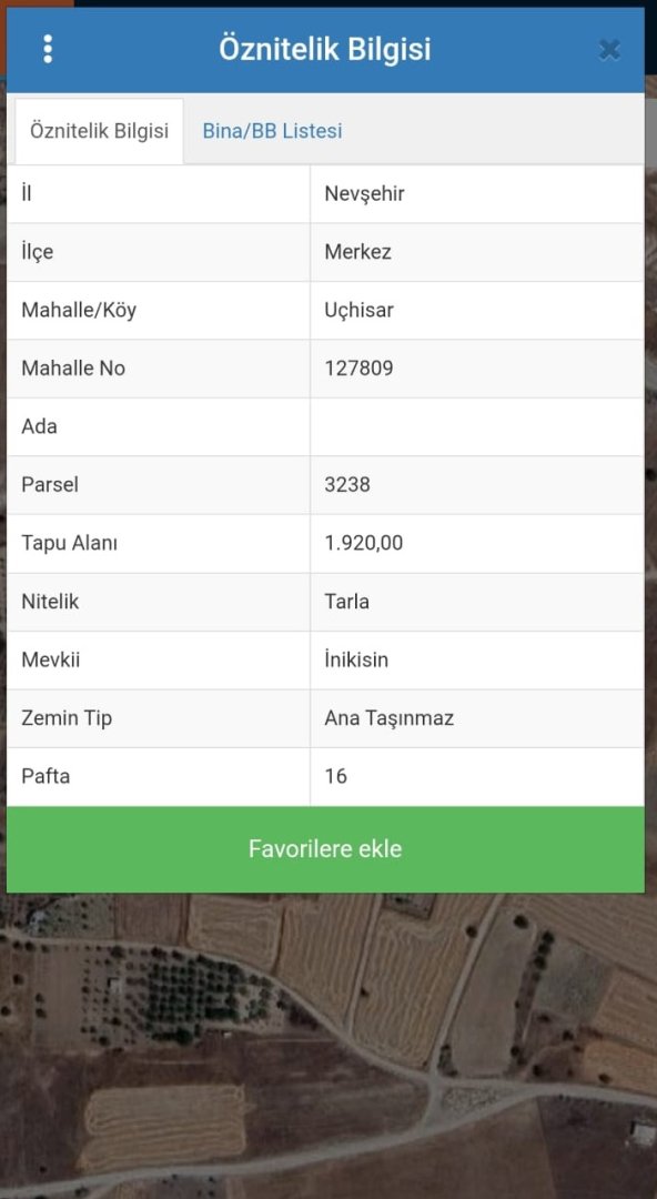 UÇHİSARDA MUHTEŞEM KONUMDA 1920M2 SATILIK BAĞ