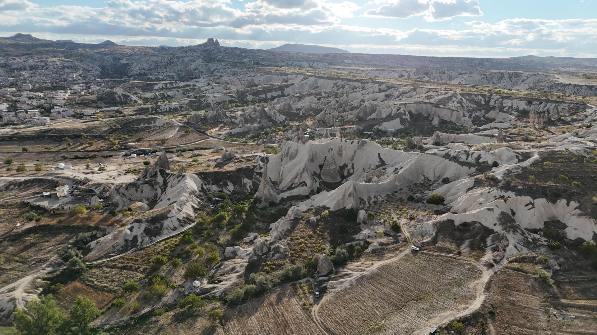 GÖREMEDE ANA ASFALT YOLA 300M UZAKLIKTA SATILIK 900M2 BAĞ
