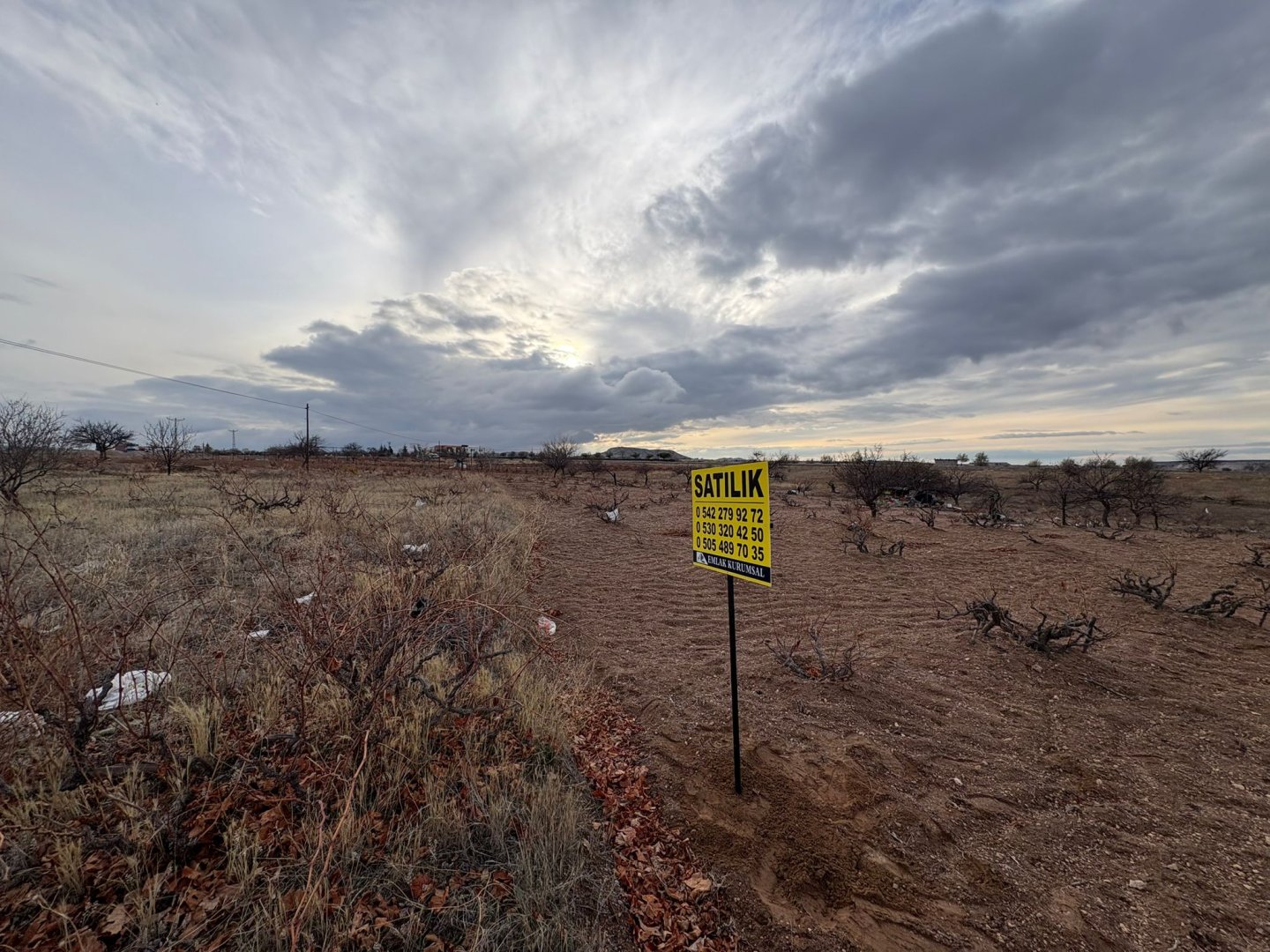 NAR YENİ MAHALLEDE 4331M2 İKİ TARAFIDA ANA ASFALT YOLA YAKIN SATILIK BAĞ