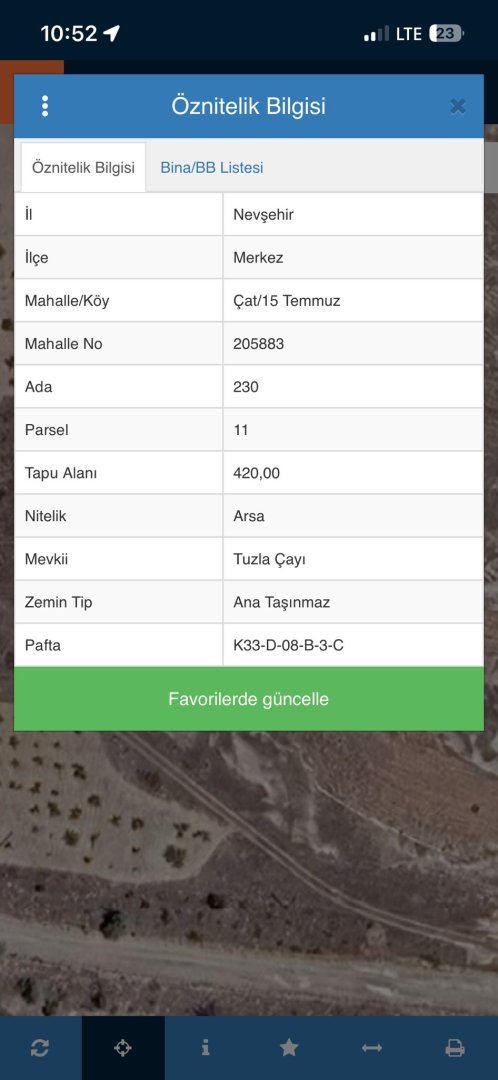 ÇAT/15 TEMMUZDA SATILIK ARSA