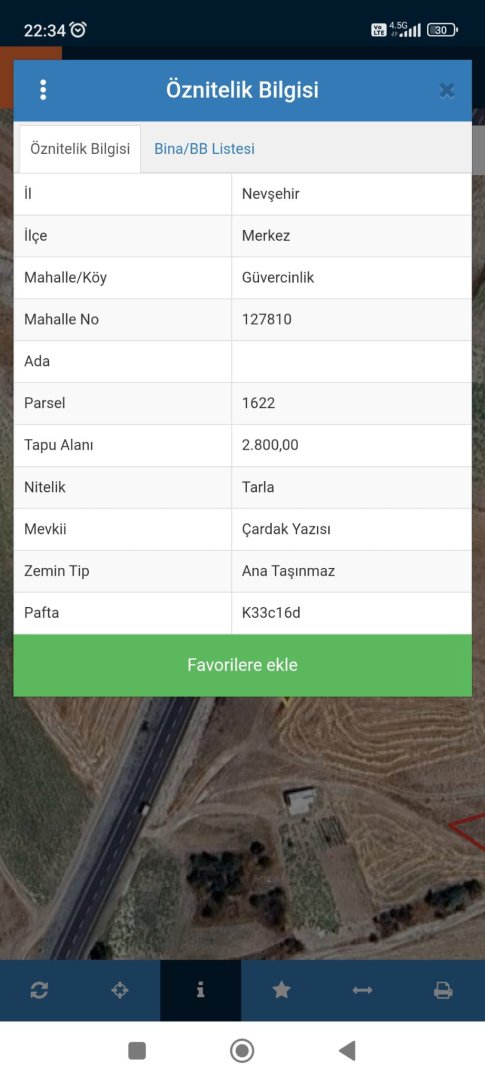 ÇARDAK YOLUNDA SATILIK TARLA