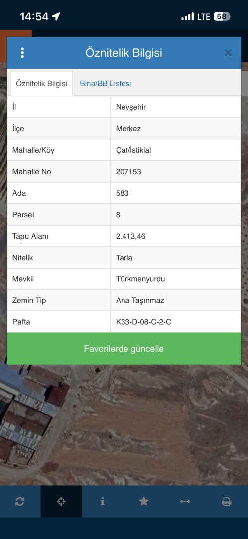 ÇAT İSTİKLALDE SATILIK TARLA.