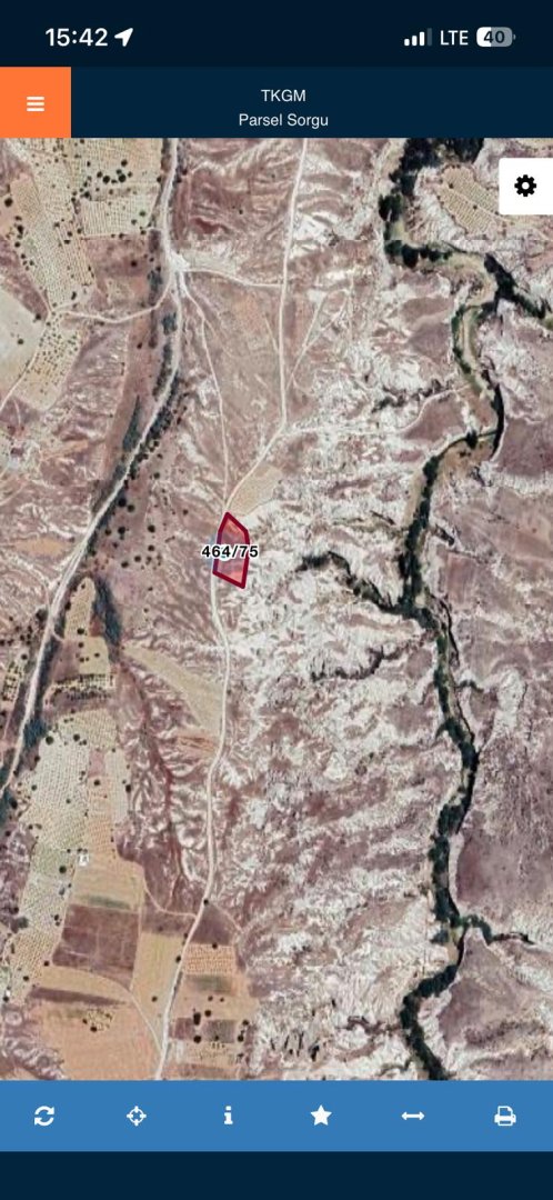 ÇATDA SATILIK TARLA.