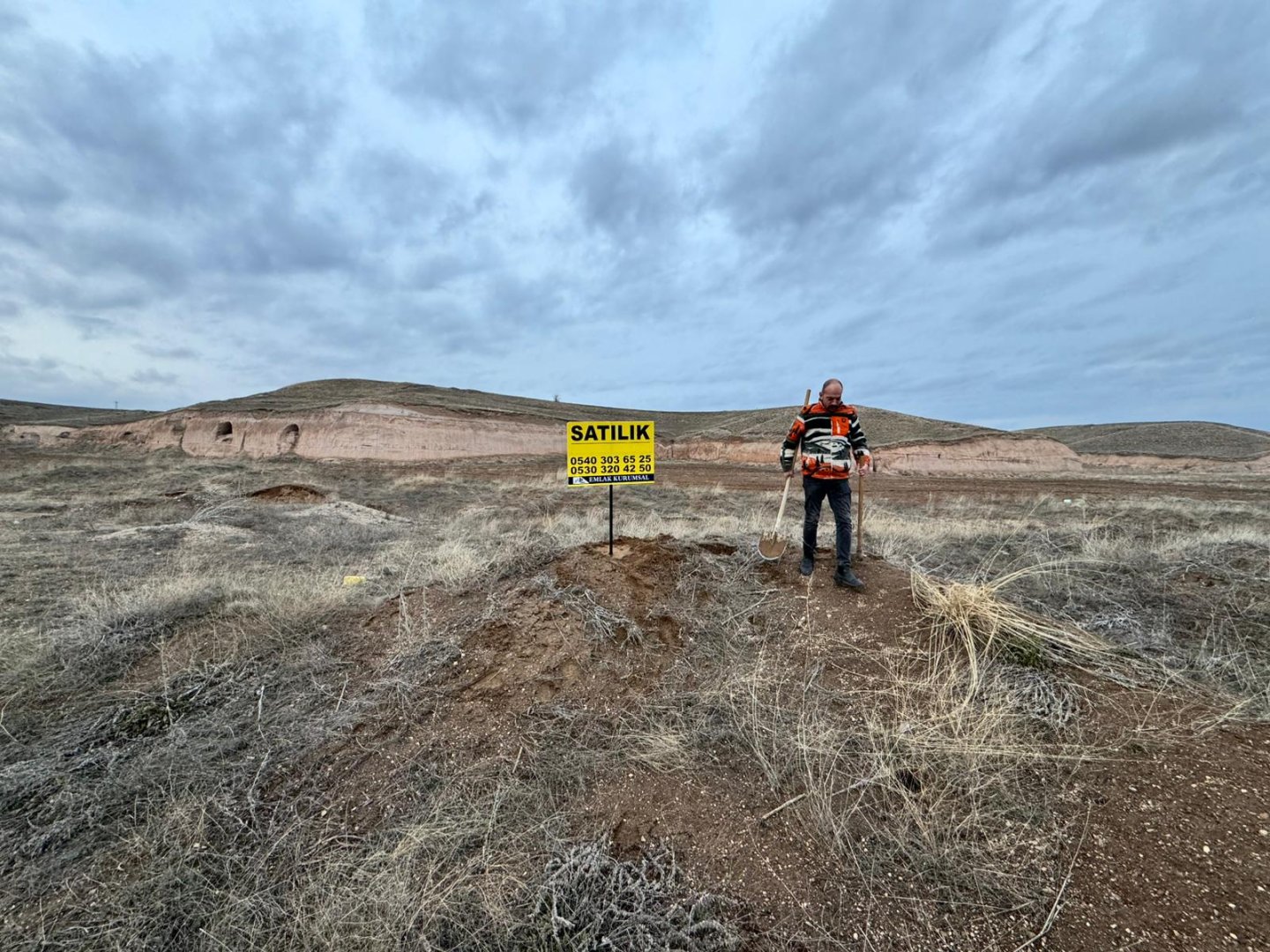 GÖRE ÇAYIRLIKTA 8 DÖNÜM SATILIK TARLA