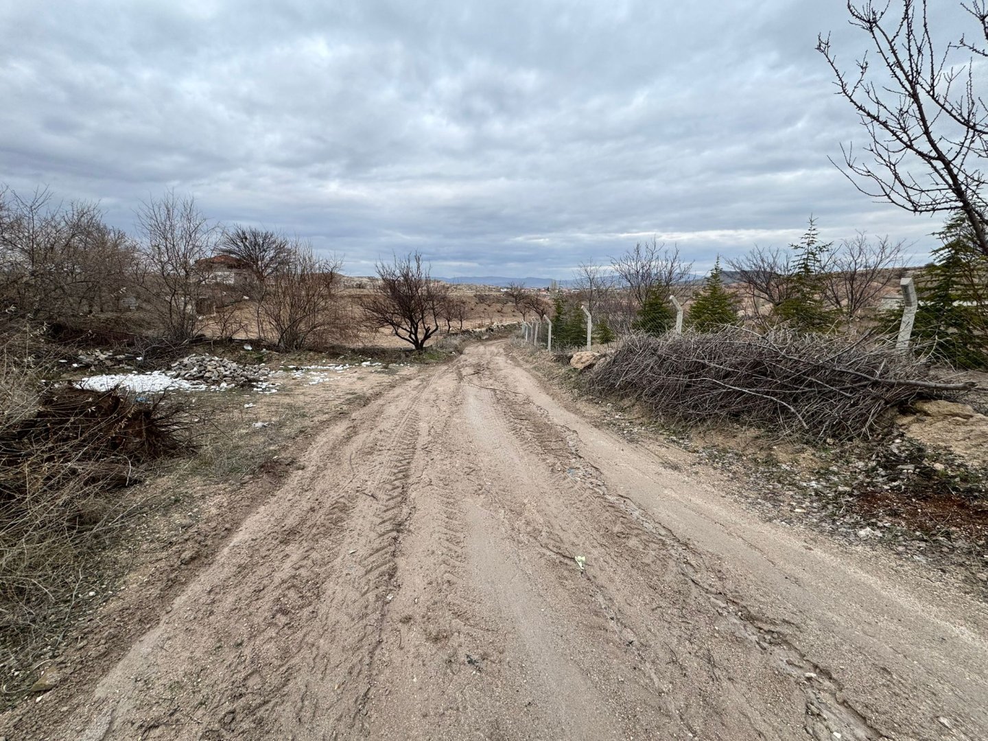 SULUSARAYDA SATILIK TARLA VE BAĞ EVİ